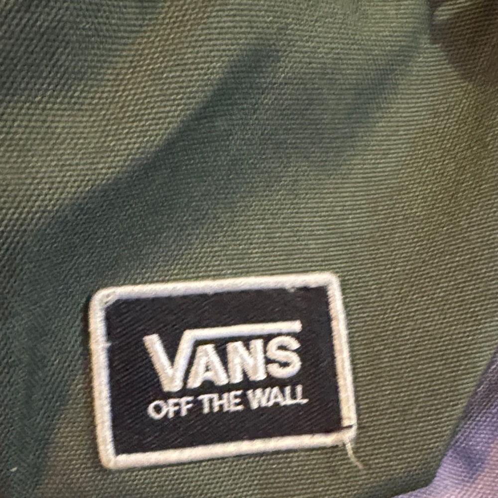 Vans Black And Purple Patchwork Backpack - image 2